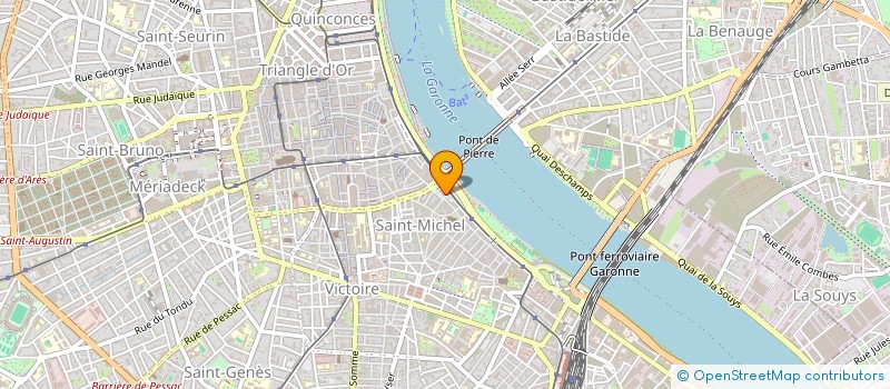 localisation de l'entreprise MONSIEUR LEO PILLLET à BORDEAUX