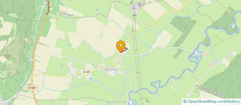 localisation de l'entreprise MONSIEUR LEO PILLON  SANTILLY