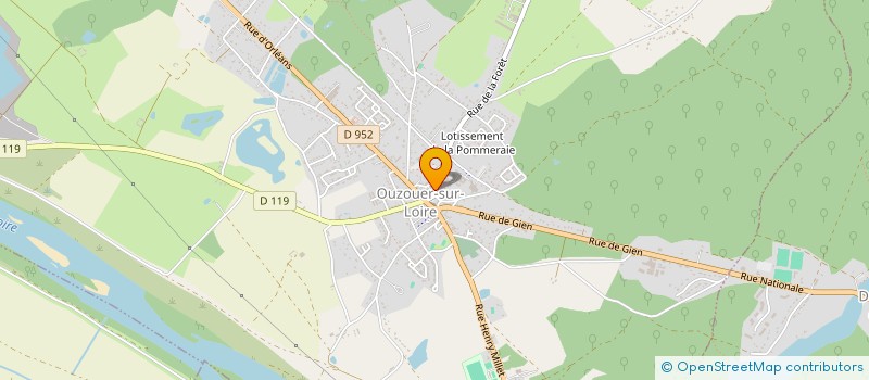localisation de l'entreprise MONSIEUR LEO PINGOT à OUZOUER-SUR-LOIRE