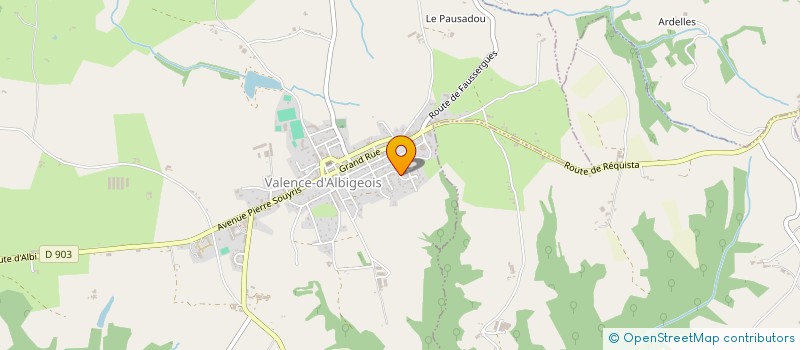 localisation de l'entreprise MONSIEUR LEO PIQUEMAL  MARSSAC-SUR-TARN