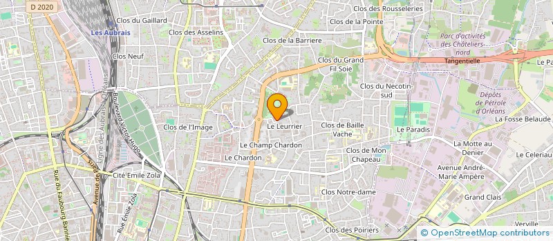 localisation de l'entreprise MONSIEUR LEO-POL VALENTE PEREIRA à ORLEANS