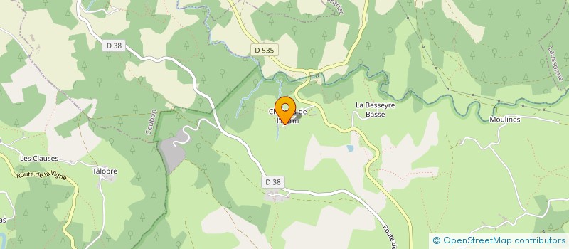 localisation de l'entreprise MONSIEUR LEO PONCELET  LE MONASTIER-SUR-GAZEILLE