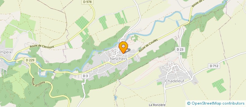 localisation de l'entreprise MONSIEUR LEO PORCEL  NESCHERS