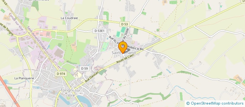 localisation de l'entreprise MONSIEUR LEO POUDROUX  SAINT-AMAND-VILLAGES