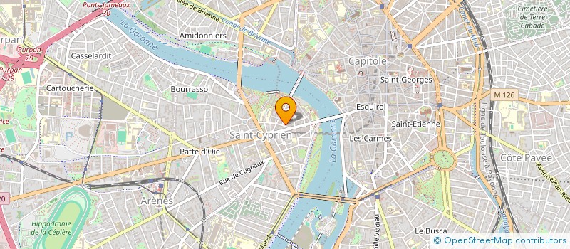 localisation de l'entreprise MONSIEUR LEO POULMARC'H  TOULOUSE