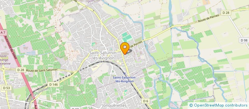 localisation de l'entreprise MONSIEUR LEO POULNOT  SAINT-SATURNIN-LES-AVIGNON
