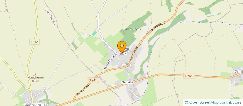 localisation de l'entreprise MONSIEUR LEO PRUVOST  ONEUX