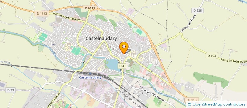 localisation de l'entreprise MONSIEUR LEO QUIEVREUX à CASTELNAUDARY