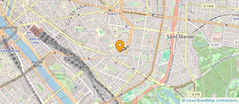 localisation de l'entreprise MONSIEUR LEO RABOUAM  PARIS