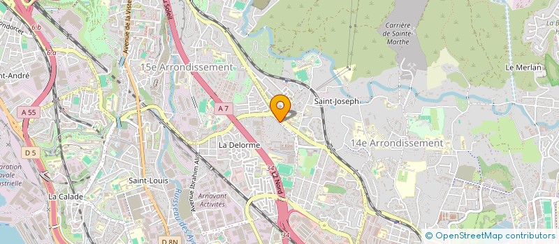 localisation de l'entreprise MONSIEUR LEO RADION à MARSEILLE
