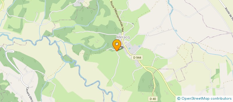 localisation de l'entreprise MONSIEUR LEO RANCON  MERACQ