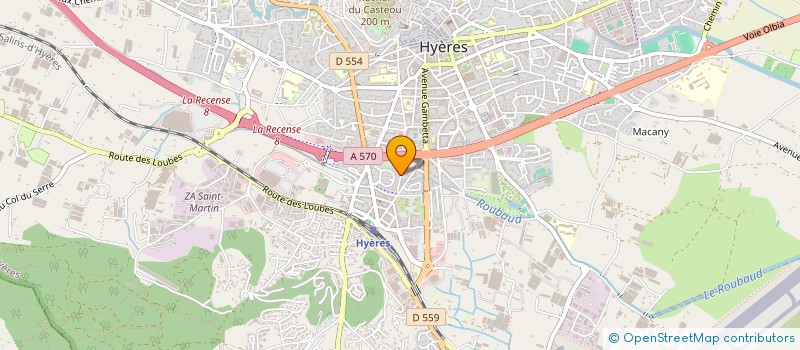 localisation de l'entreprise MONSIEUR LEO RANIERI à HYERES