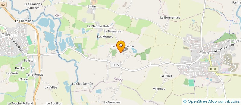 localisation de l'entreprise MONSIEUR LEO RATTEZ  CINTRE