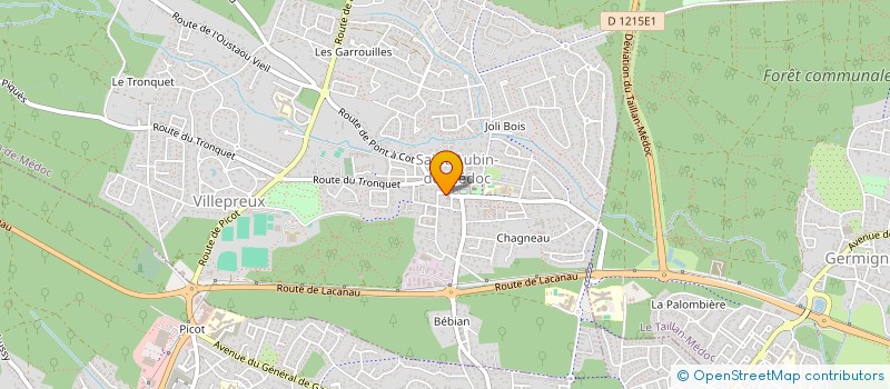 localisation de l'entreprise MONSIEUR LEO REDON  SAINT-AUBIN-DE-MEDOC