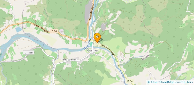 localisation de l'entreprise MONSIEUR LEO REYNAUD  CURNIER