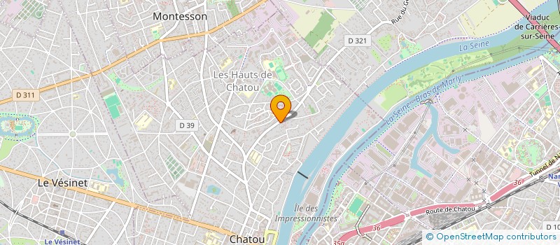 localisation de l'entreprise MONSIEUR LEO RIGNY  CHATOU