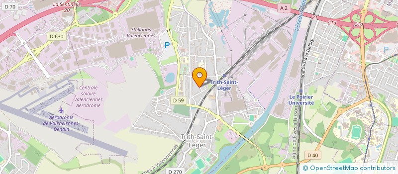 localisation de l'entreprise MONSIEUR LEO RJILLO  TRITH-SAINT-LEGER