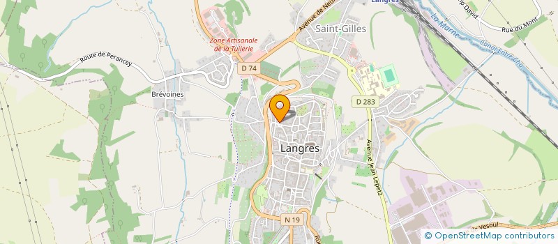 localisation de l'entreprise MONSIEUR LEO RODRIGUEZ à LANGRES