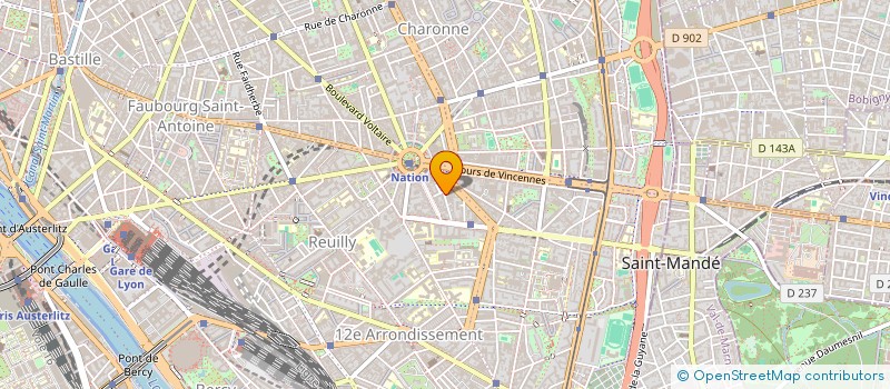 localisation de l'entreprise MONSIEUR LEO ROESCH  PARIS