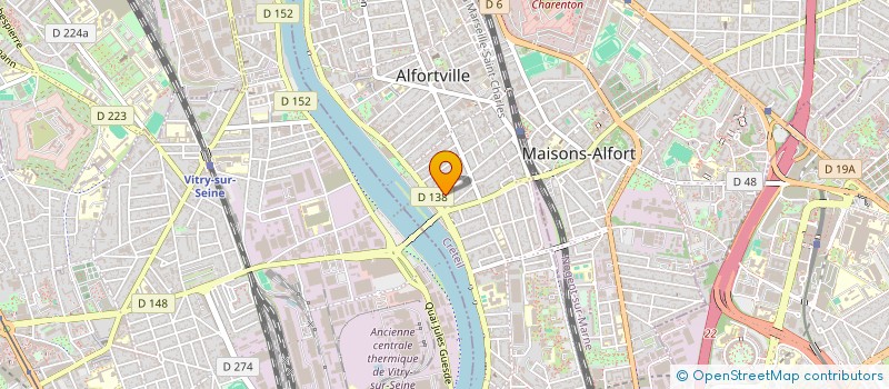 localisation de l'entreprise MONSIEUR LEO ROUSSEAU  ALFORTVILLE