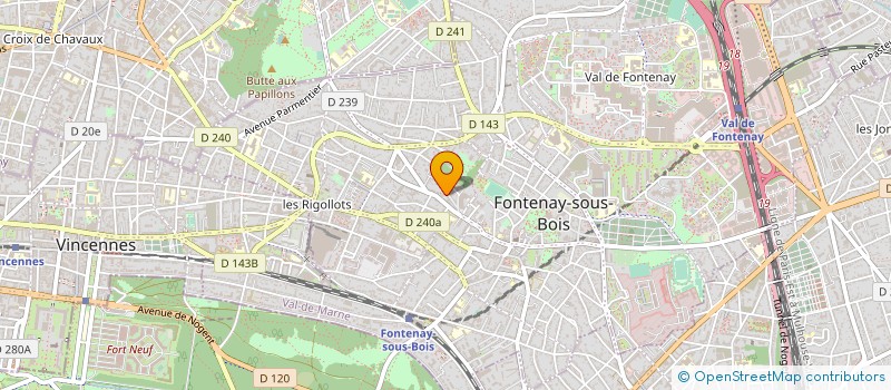 localisation de l'entreprise MONSIEUR LEO ROZENKOPF à FONTENAY-SOUS-BOIS