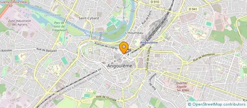 localisation de l'entreprise MONSIEUR LEO RUDENT à ANGOULEME