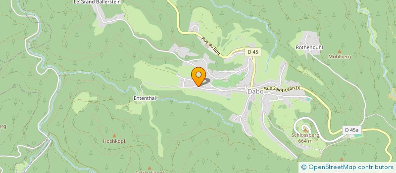 localisation de l'entreprise MONSIEUR LEO RUFFENACH  DABO