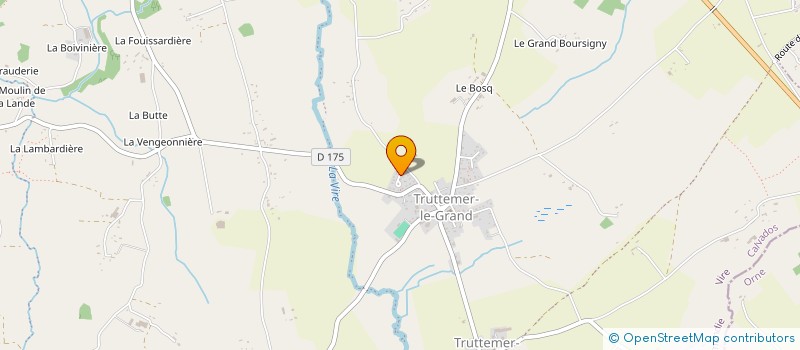 localisation de l'entreprise MONSIEUR LEO RUFFIN  VIRE-NORMANDIE