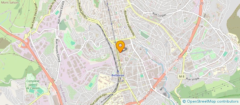 localisation de l'entreprise MONSIEUR LEO-SACHA GUIA  SAINT-ETIENNE