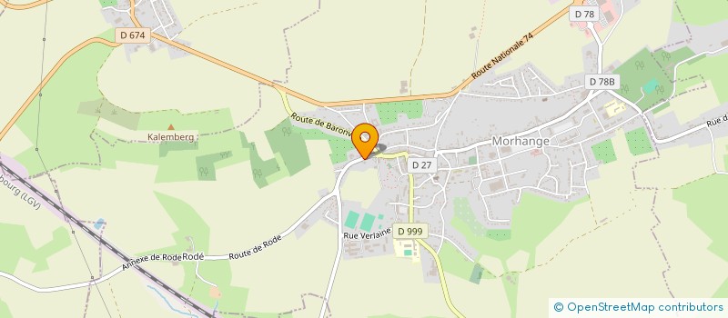 localisation de l'entreprise MONSIEUR LEO SADLER  MORHANGE