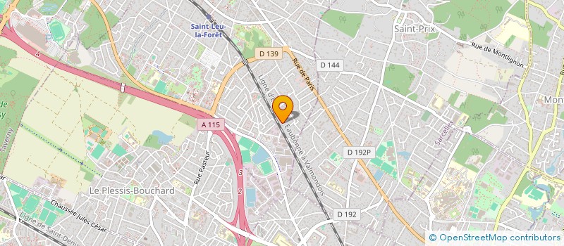 localisation de l'entreprise MONSIEUR LEO SAINT BELLIE  SAINT-LEU-LA-FORET