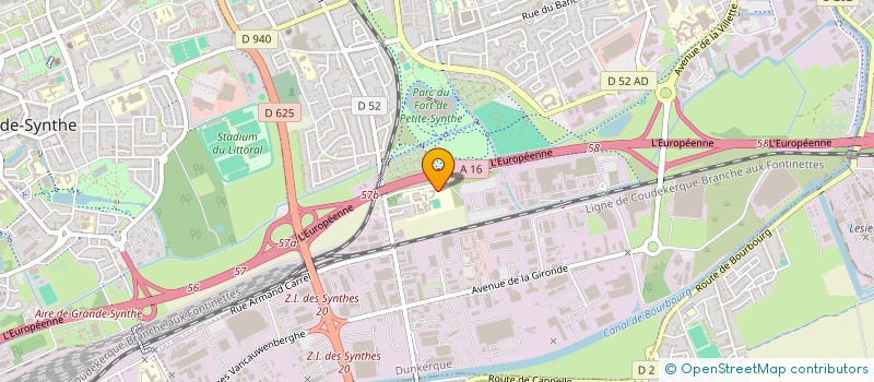 localisation de l'entreprise MONSIEUR LEO SAMYN à DUNKERQUE