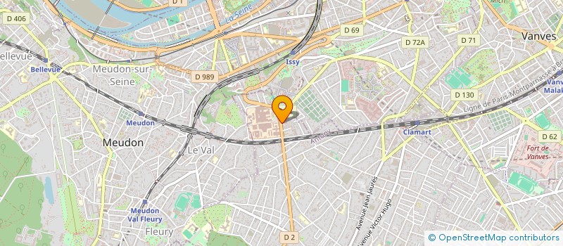 localisation de l'entreprise MONSIEUR LEO SANCHIS  CLAMART