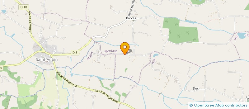 localisation de l'entreprise MONSIEUR LEO SARRAMIA  MONTAUT