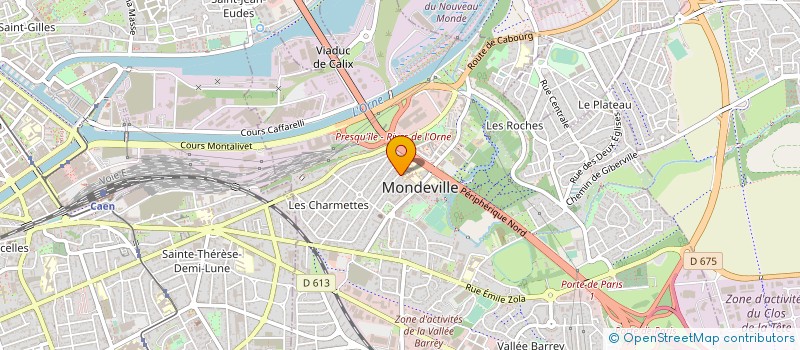 localisation de l'entreprise MONSIEUR LEO SAUVAGE à MONDEVILLE