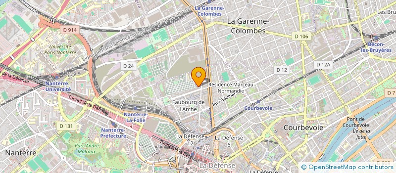 localisation de l'entreprise MONSIEUR LEO SCHEEPMANS à COURBEVOIE
