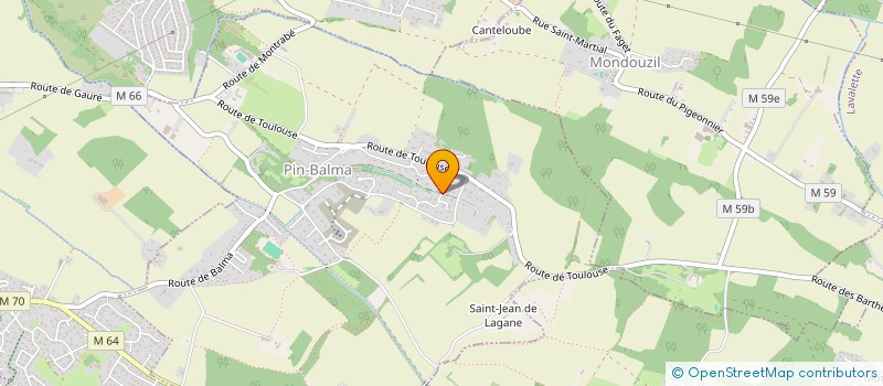 localisation de l'entreprise MONSIEUR LEO SCHMIDT  PIN-BALMA