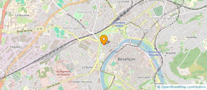 localisation de l'entreprise MONSIEUR LEO SCHOOLMEESTERS  BESANCON