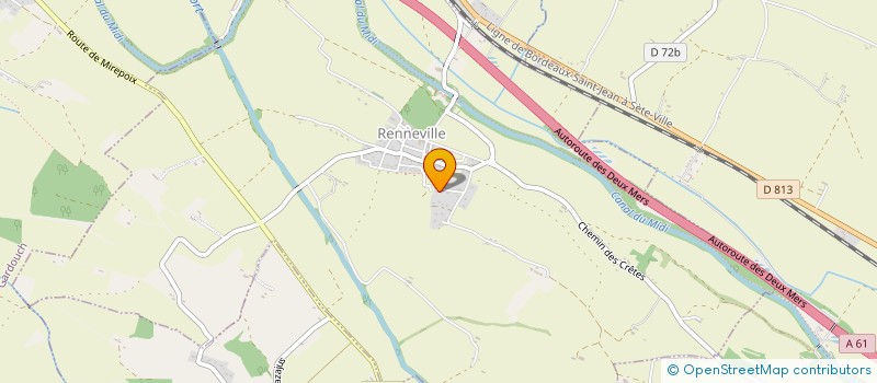 localisation de l'entreprise MONSIEUR LEO SERVANT--BACH  RENNEVILLE