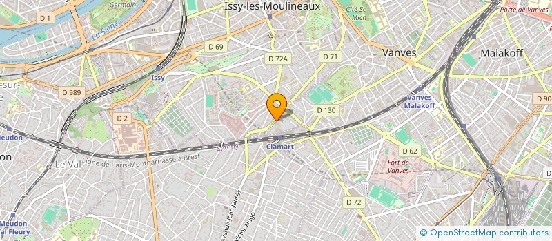 localisation de l'entreprise MONSIEUR LEO SHI à VANVES