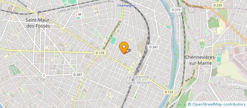 localisation de l'entreprise MONSIEUR LEO SOULETIE à SAINT-MAUR-DES-FOSSES