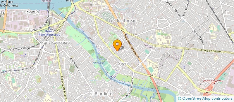 localisation de l'entreprise MONSIEUR LEO TEULINGHX  NANTES