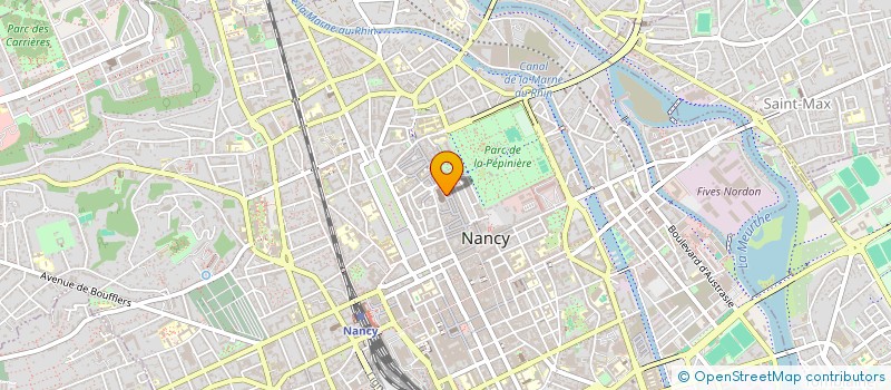 localisation de l'entreprise MONSIEUR LEO TEYSSIER  NANCY