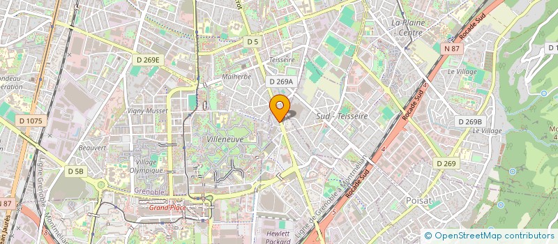 localisation de l'entreprise MONSIEUR LEO THERY  EYBENS