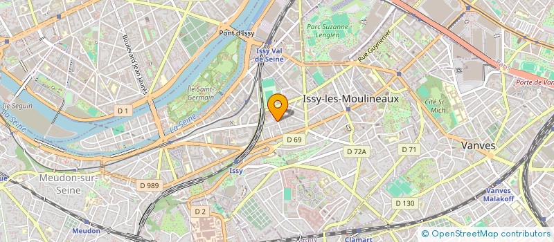 localisation de l'entreprise MONSIEUR LEO THOMAS à ISSY-LES-MOULINEAUX