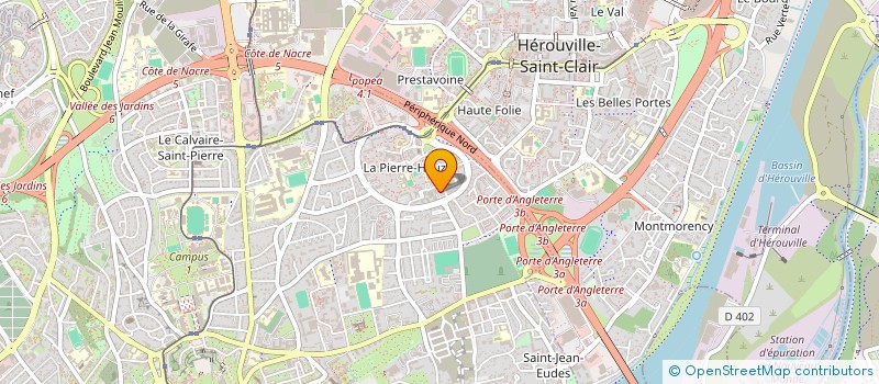 localisation de l'entreprise MONSIEUR LEO TIREL à CAEN