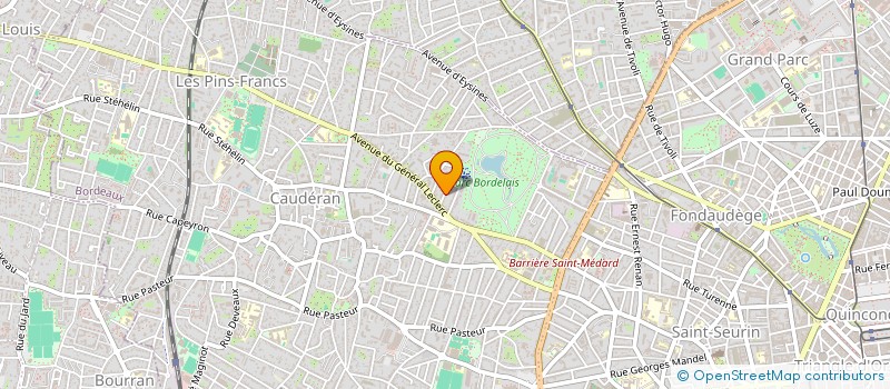 localisation de l'entreprise MONSIEUR LEO TORDJMAN  BORDEAUX