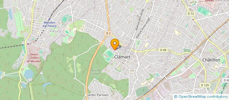 localisation de l'entreprise MONSIEUR LEO TOUZET-DREANO à CLAMART