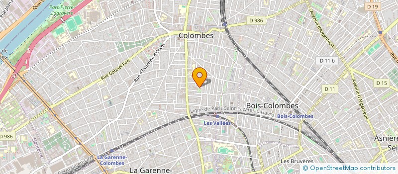 localisation de l'entreprise MONSIEUR LEO TRABUCHET à COLOMBES