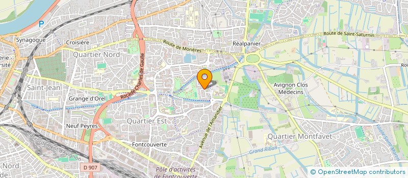 localisation de l'entreprise MONSIEUR LEO VACHET  AVIGNON